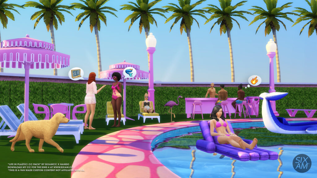 barbie world sims 4 custom content download. sims 4 cc by sixamcc.
