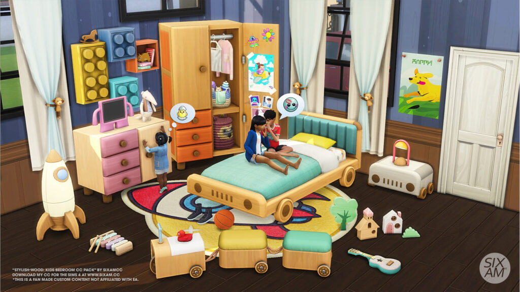 sims 4 kids bedroom cc pack download. stylish wood sims 4 cc kids room furniture. sims 4 cc kids room décor pack. Sims 4 cc by sixamcc.