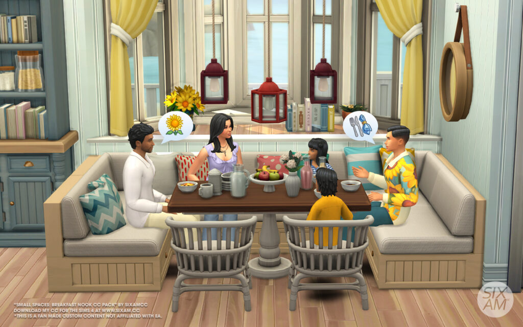 Pictures-SixamCC-Small-Spaces-Breakfast-Nook-CC-Pack-For-The-Sims-4