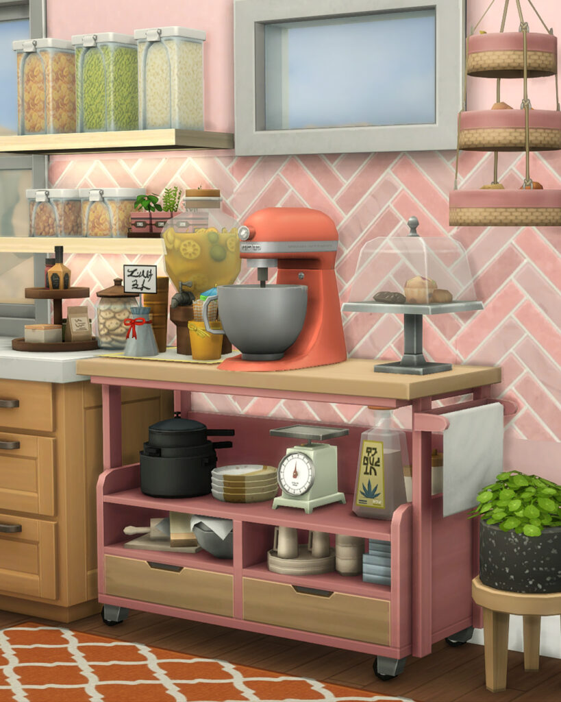 Culinary Caddy Add-On (Sims 4 Mod)