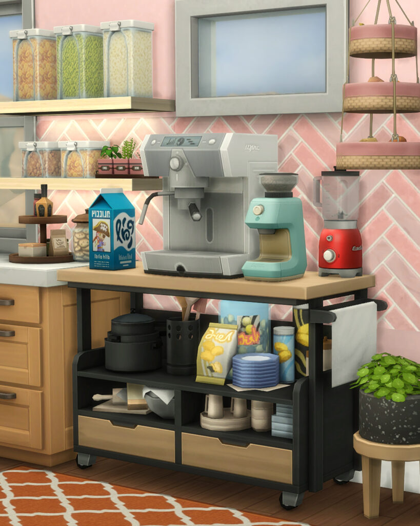 Culinary Caddy Add-On (Sims 4 Mod)