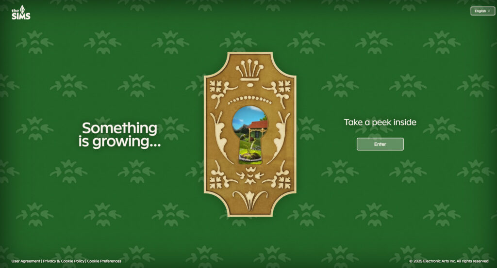 The Sims 4 “Enchanted by Nature” teaser