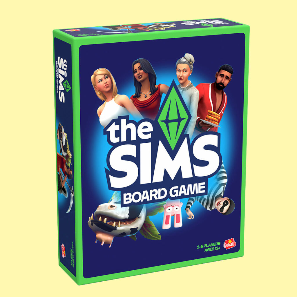 the sims board game box