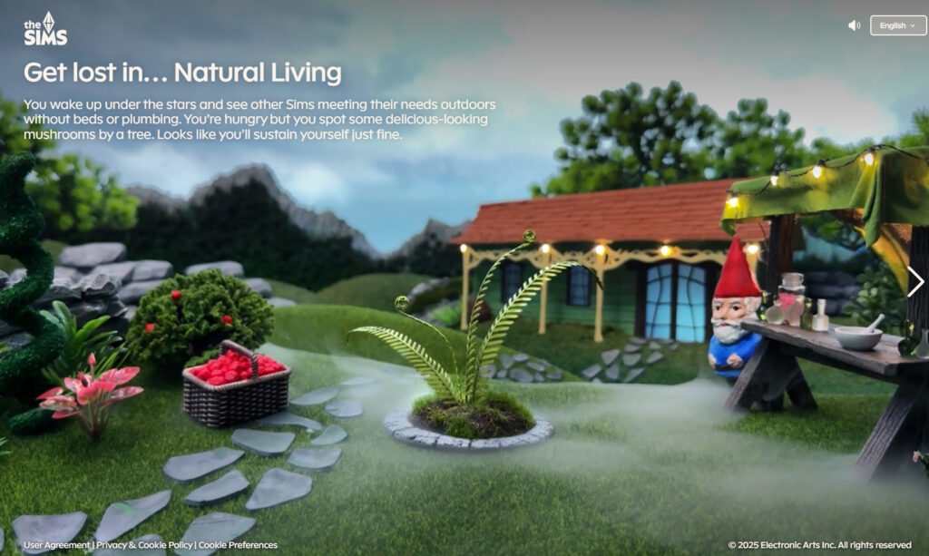 The Sims 4 “Enchanted by Nature” teaser