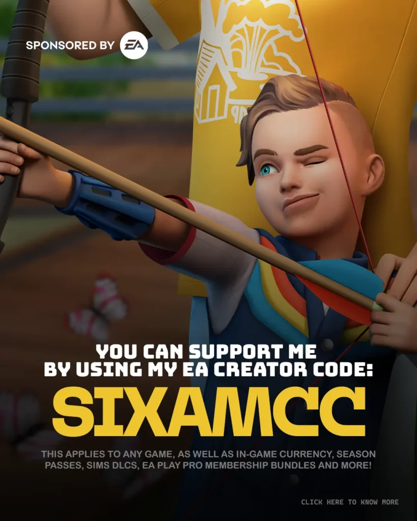 Support EA creator code SIXAMCC.