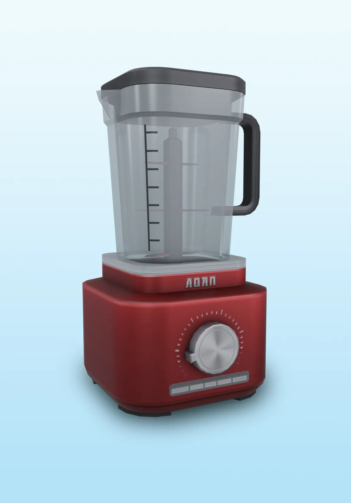 Sims 4 CC Everyday Smooth Blender front view by SixamCC free download