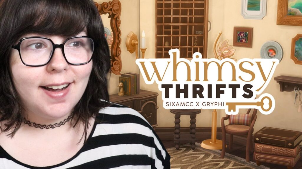 Gryphi's full review of Whimsy Thrifts is live! Check out this vintage-inspired Sims 4 CC Pack made for cozy, lived-in builds.